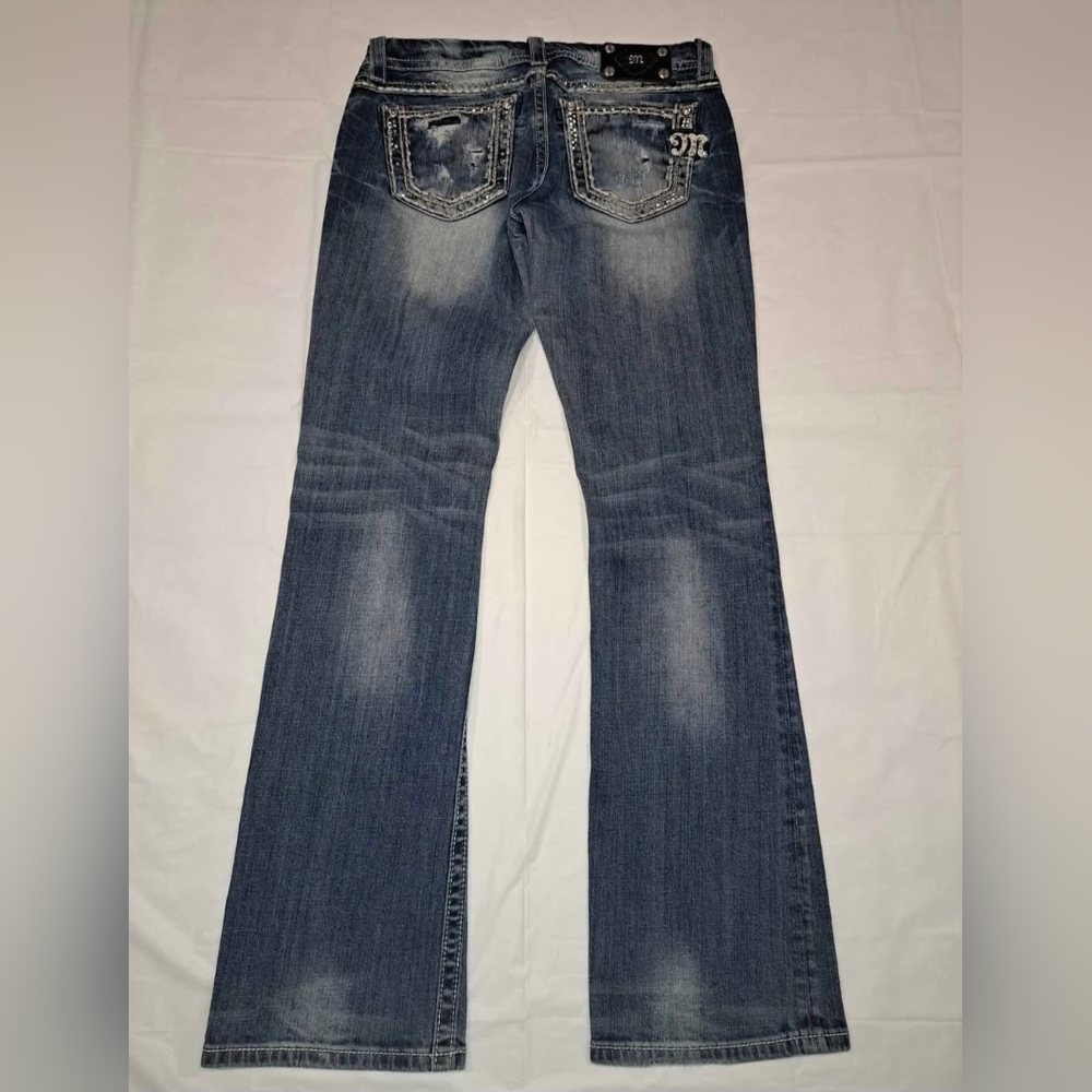 Miss Me Jeans Size 29 X 35 Easy Boot - Like New!! - Picture 3 of 9